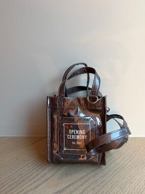 Opening Ceremony Iridescent Mini Tote